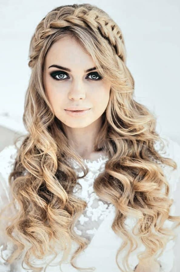 Dirndl Frisuren Hochzeit Ideen Inspirationen Geflochtene Kronen