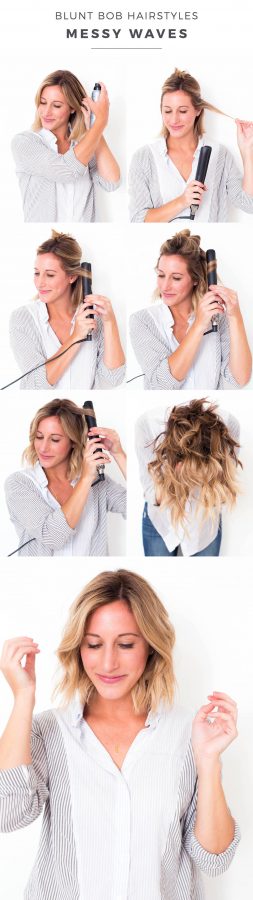 Einfache Frisuren Long Bob ideen bilder