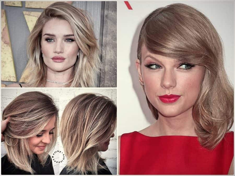 Genial Frisuren Schulterlang Trends Haarschnitte Ideen