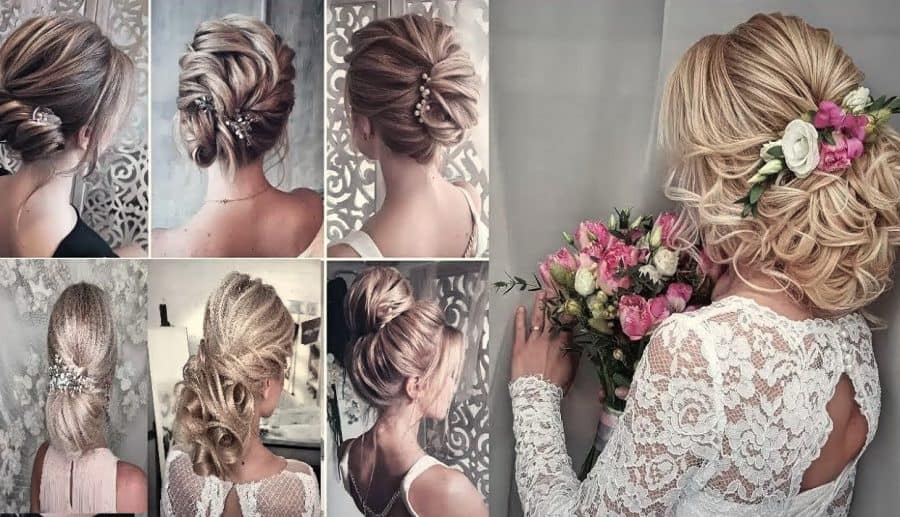 Inspirationen Frisuren Schulterlang Hochzeit Ideen