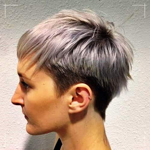 Tapered Bowl Freche Kurzhaarfrisuren für Frauen