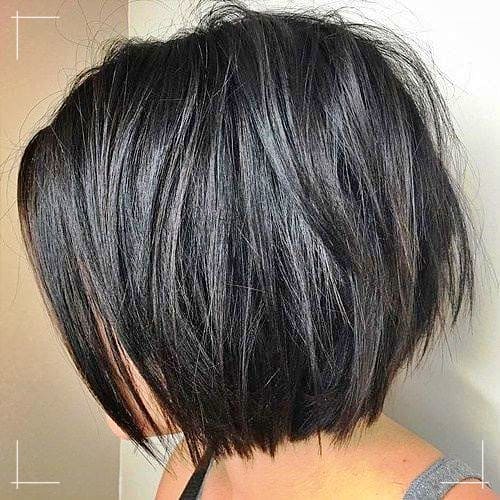 Sleek Bob Kurzhaarfrisur für Frauen