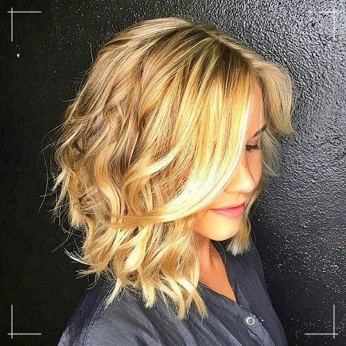 Tousled Short Beach Bob für Frauen