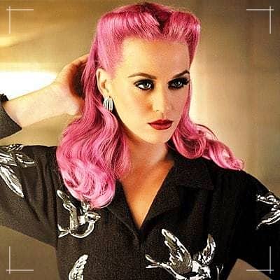 Rockabilly Frisuren rosa Teufel