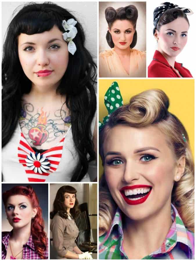 Einfache Rockabilly Frisuren für Frauen Inspirationen Ideen