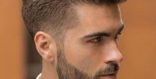 Coole Frisuren 2025: Der elegante Pompadour mit Fade