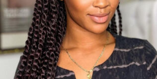 Frisuren Trends Frauen 2025 Zopf: Passion Twists mit Raffinesse