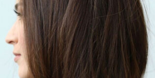 Frisurentrends 2025 Frauen Mittellang Dünnes Haar: Der A-Linien-Bob für mehr Volumen