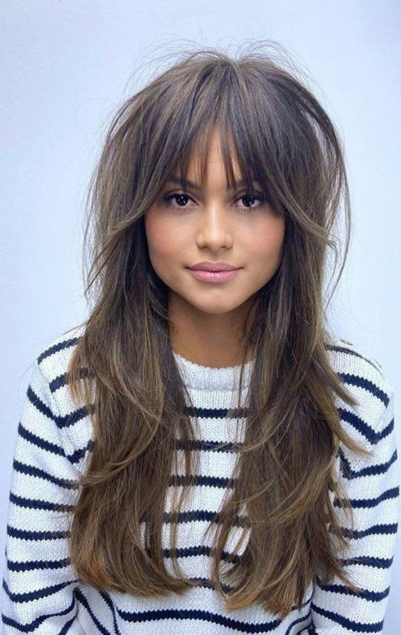 Frisuren Mittellanges Haar Gestuft Fransig Kurz: Der Shag-Trend