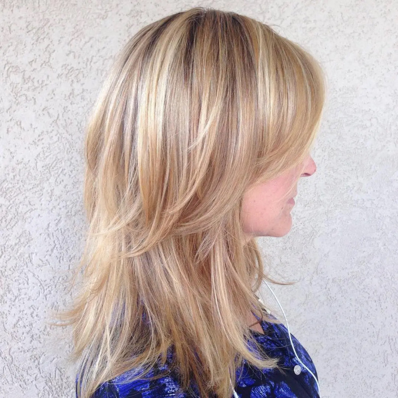 Frisuren Mittellanges Dünnes Haar Gestuft: Mehr Volumen & Fülle