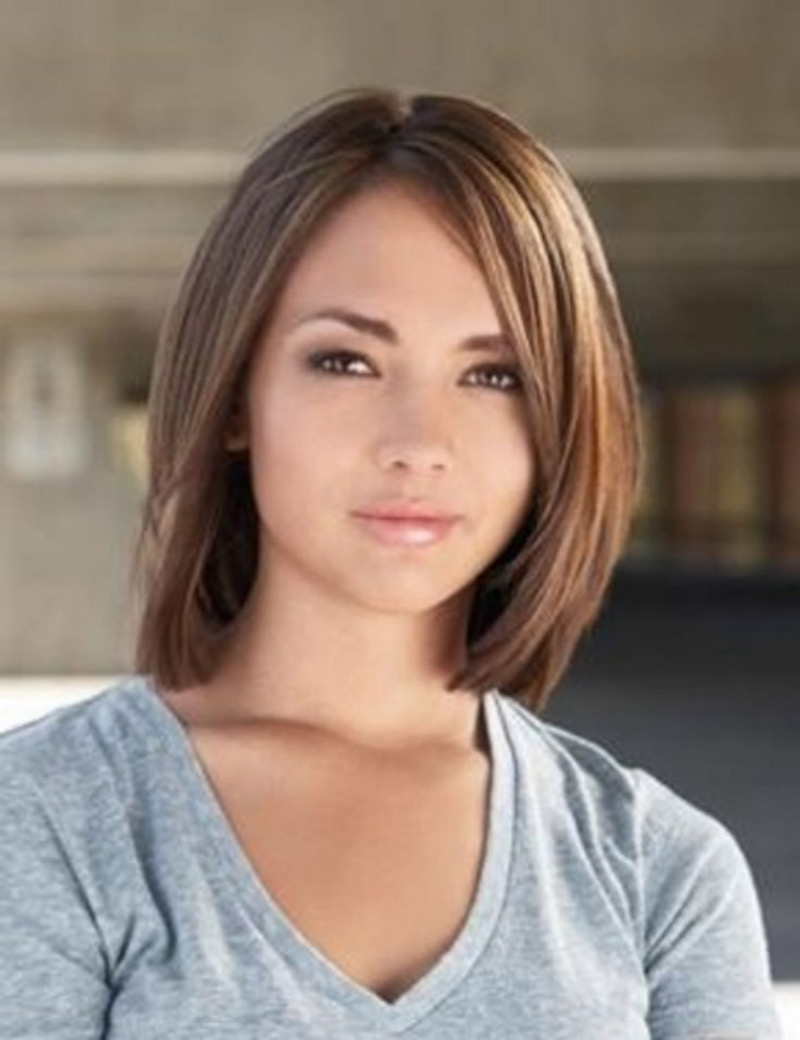 Frisuren Mittellanges Haar Gestuft Ohne Pony: Der Trendlook