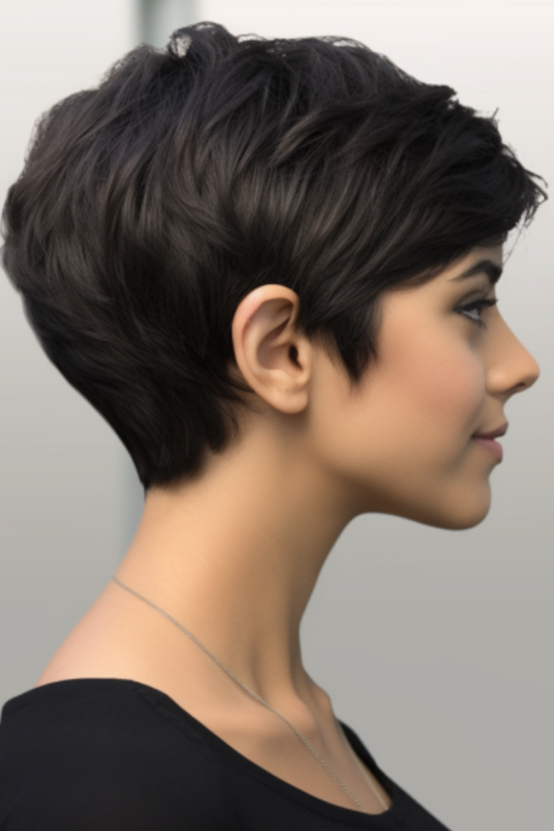 Freche Kurzhaarfrisuren dunkle Haare: Der Pixie Cut im Detail