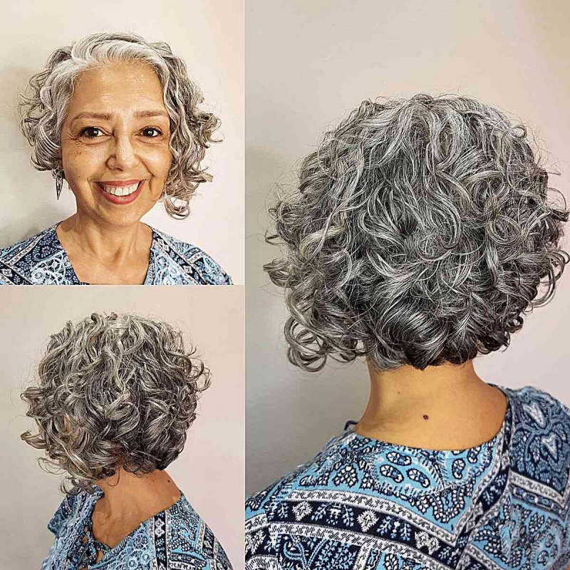 Kurzhaarfrisuren Damen ab 60 mit Locken: Natürliche Schönheit und federleichte Eleganz!