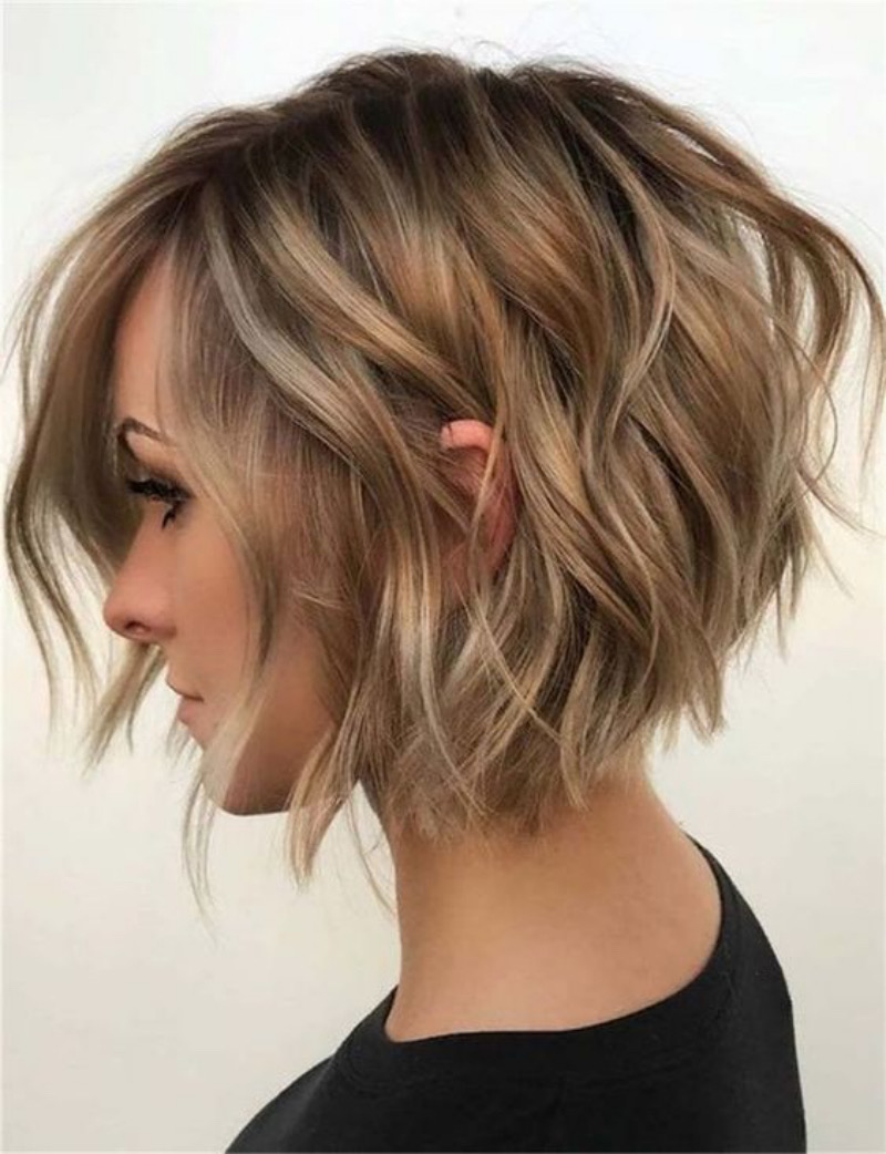 Bob Frisuren Kurz Feines Haar Balayage: Mehr Volumen & Bewegung