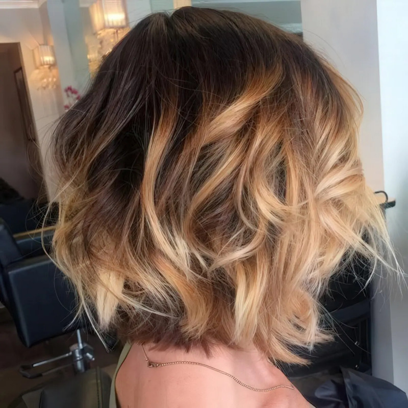 Bob Frisuren Kurz Balayage Braun: Der Perfekte Farb-Mix