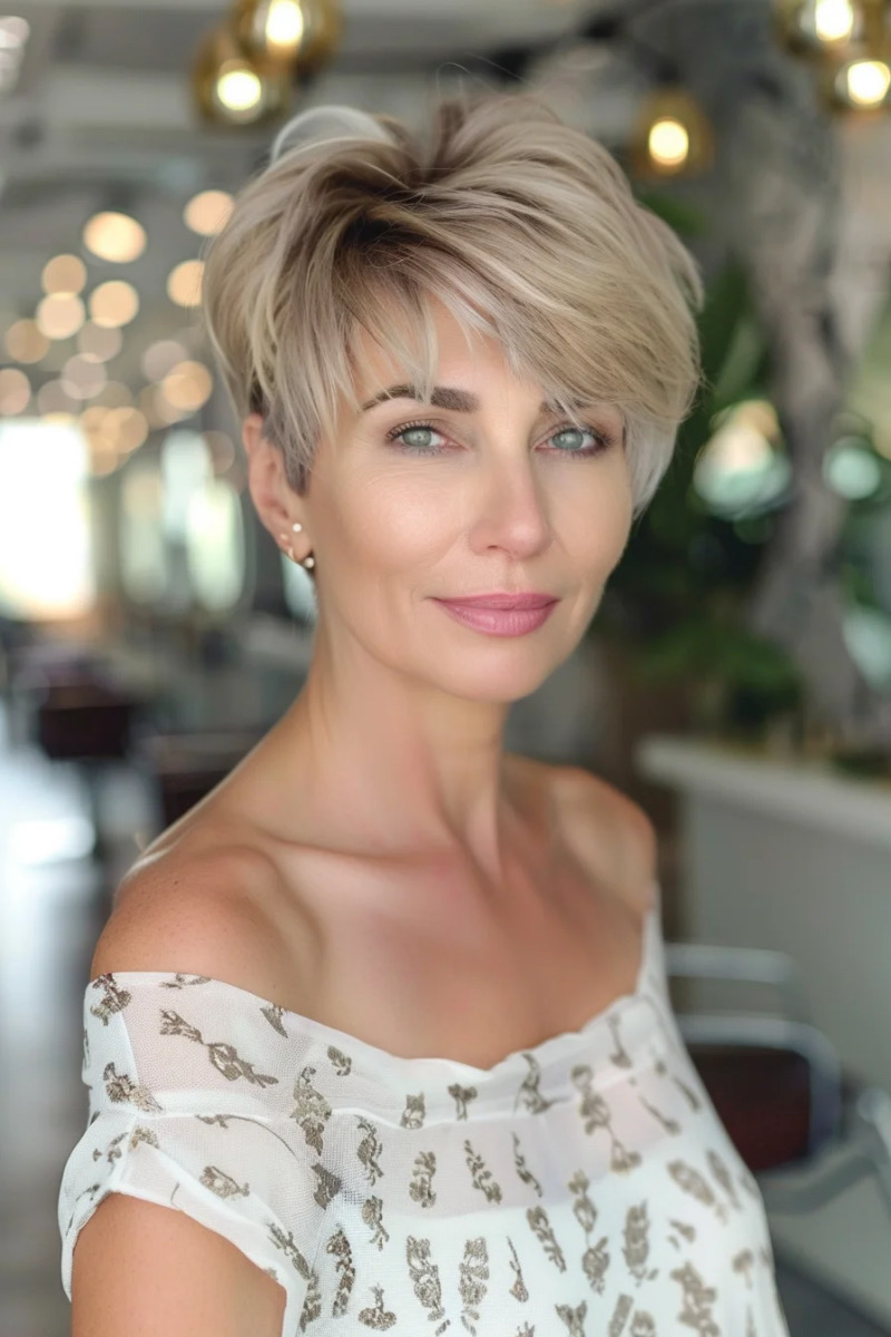 Kurzhaarfrisuren Damen ab 60 Jahre: Zeitlose Eleganz für jede Frau!